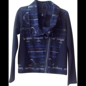 Anthropologie Dolan Rosa Moto Sweater Jacket